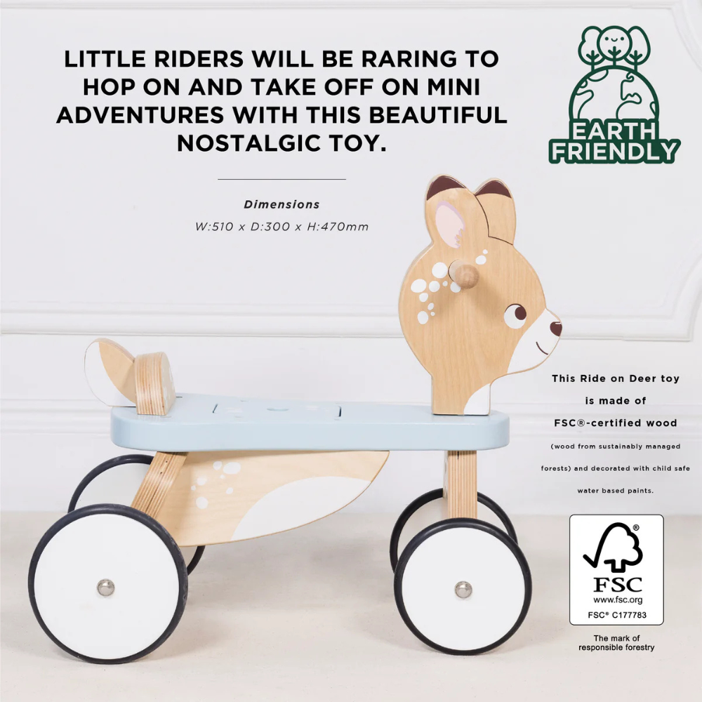 Le Toy Van – Woodland Ride-On Deer