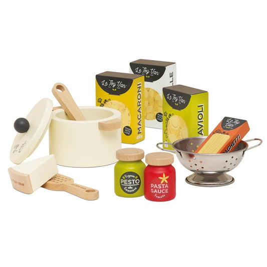 Le Toy Van – Wooden Organic Pasta Set – 12pcs