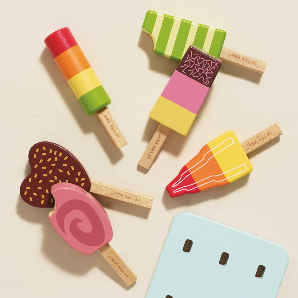 Le Toy Van – Wooden Ice Lollies Popsicles – 7pcs