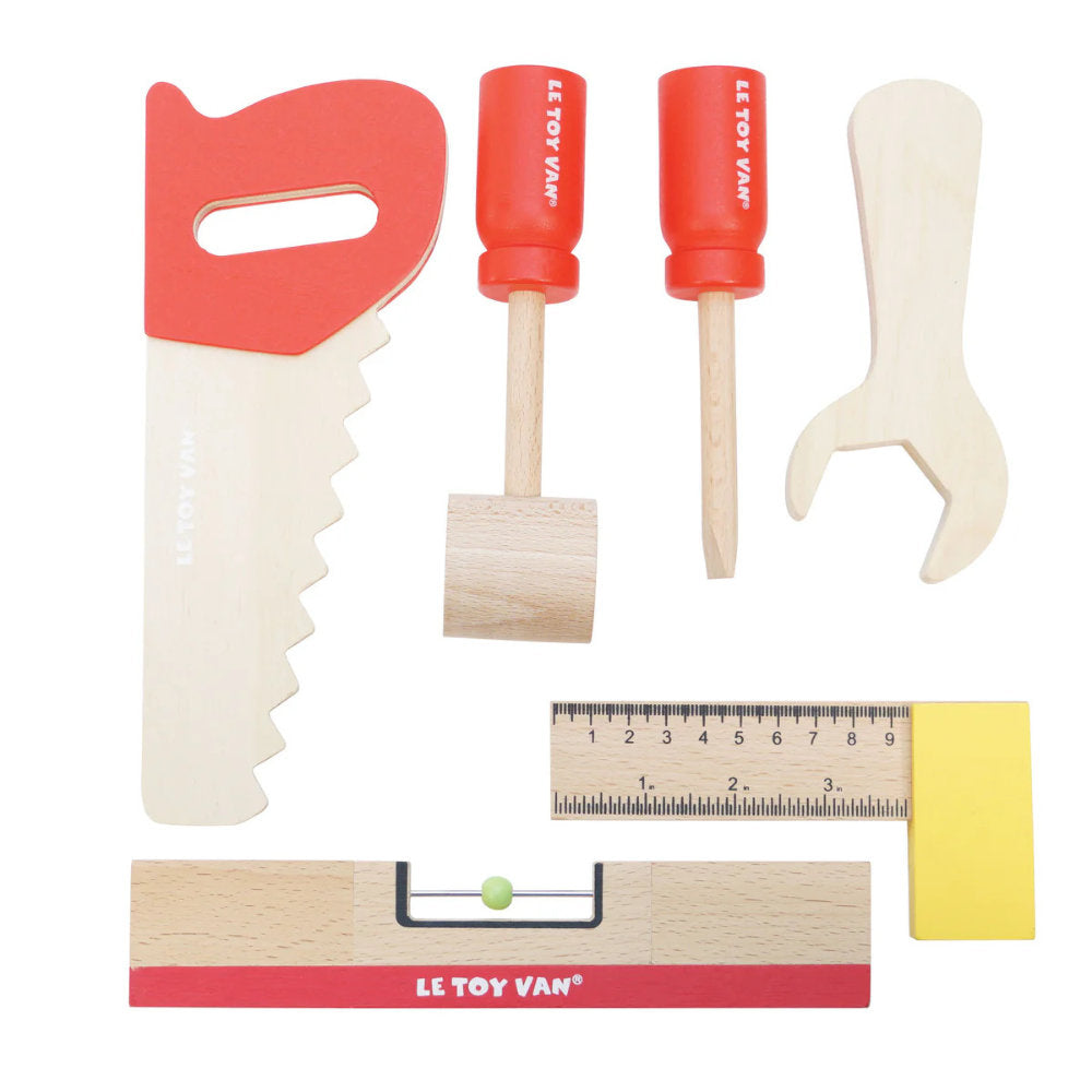 Le Toy Van – Wooden Tool Bench – 20pcs