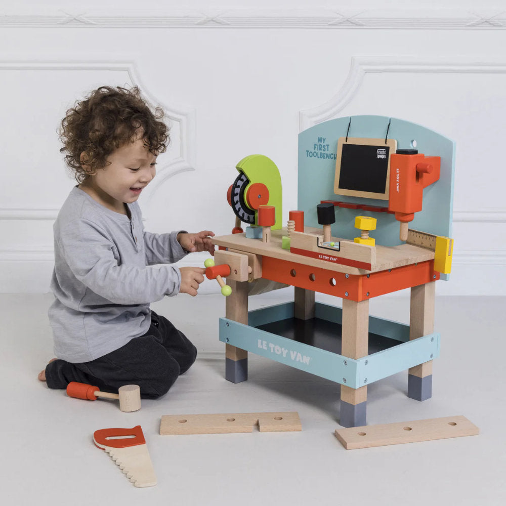 Le Toy Van – Wooden Tool Bench – 20pcs