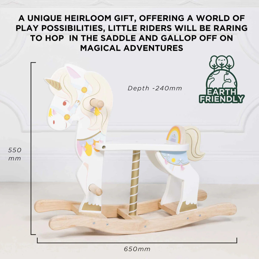 Le Toy Van – Magical Rocking Unicorn Carousel