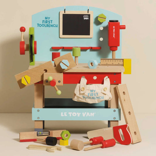 Le Toy Van – Wooden Tool Bench – 20pcs