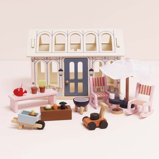 Le Toy Van – Dolls House Furniture: Conservatory – 5pcs