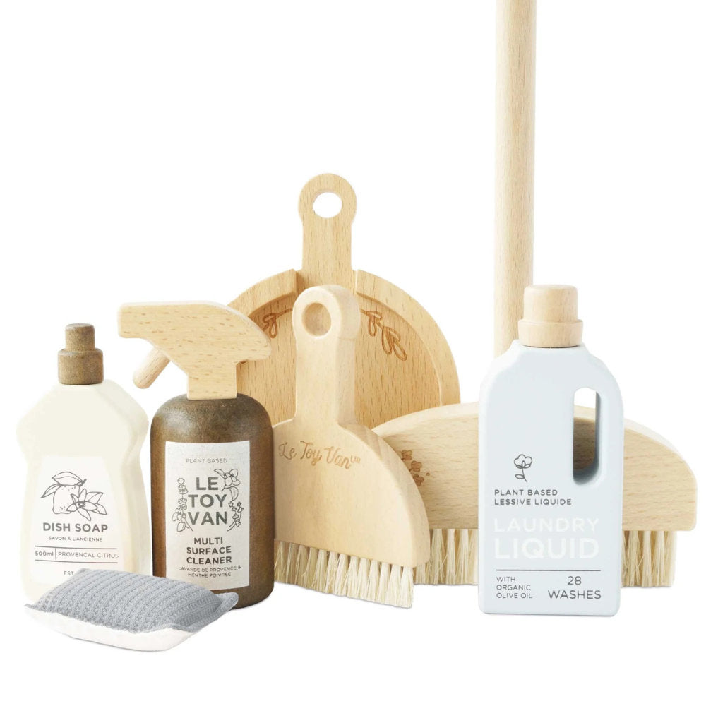 Le Toy Van – Wooden Cleaning Set – 7pcs