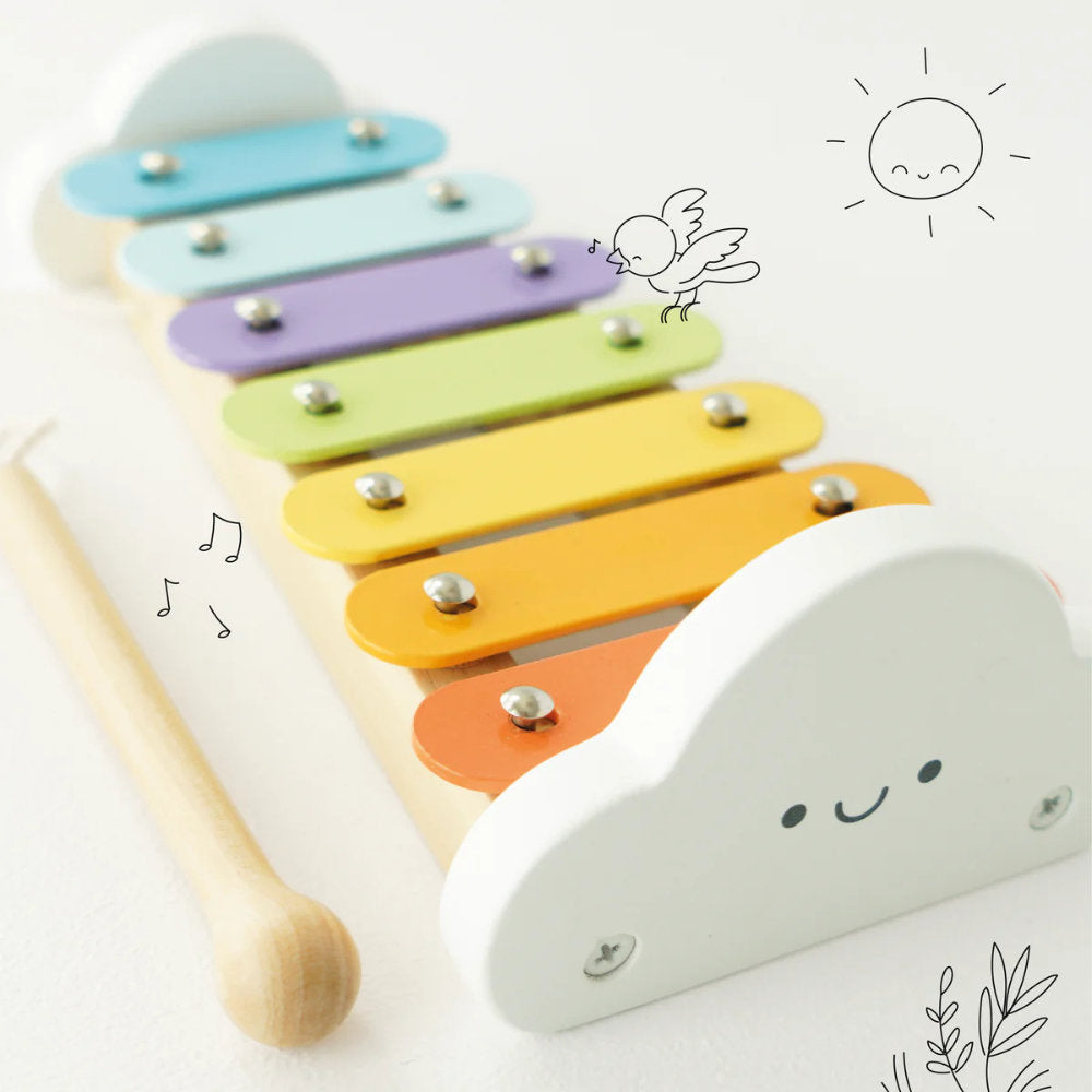 Le Toy Van – Wooden Rainbow Xylophone – 2pcs