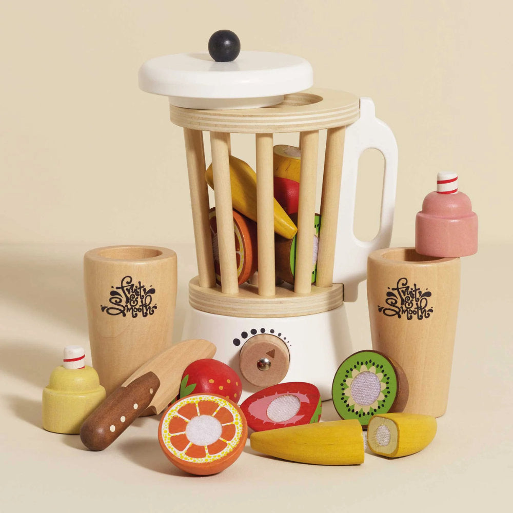 Le Toy Van – Pretend & Play – Fruit & Smoothie Blender Set – 20pcs