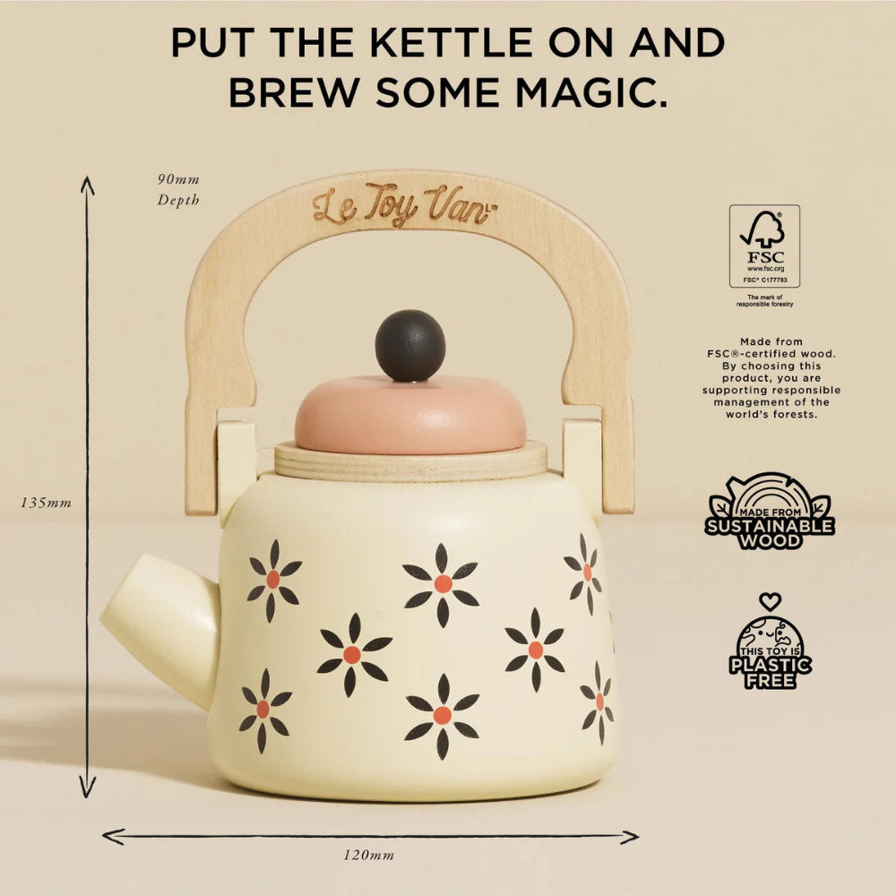 Le Toy Van – Wooden Vintage Kettle