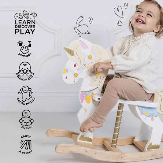 Le Toy Van – Magical Rocking Unicorn Carousel