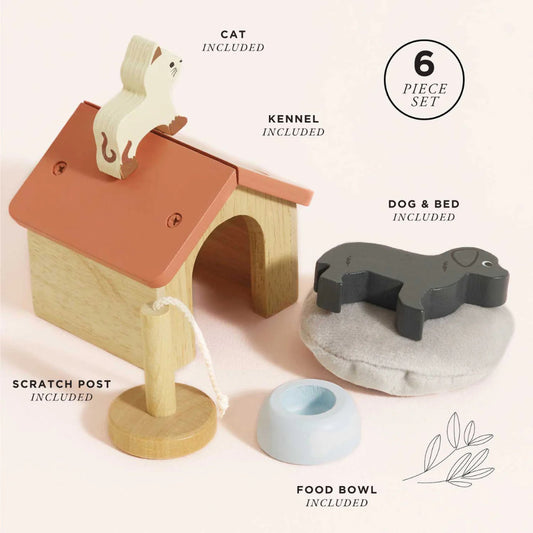 Le Toy Van – Dolls House Furniture: Pet Set – 6pcs