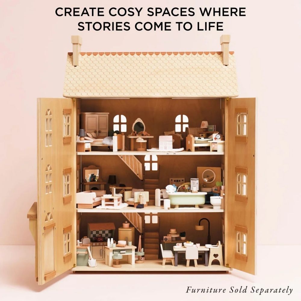 Le Toy Van – The Grand Natural Wood Dolls House