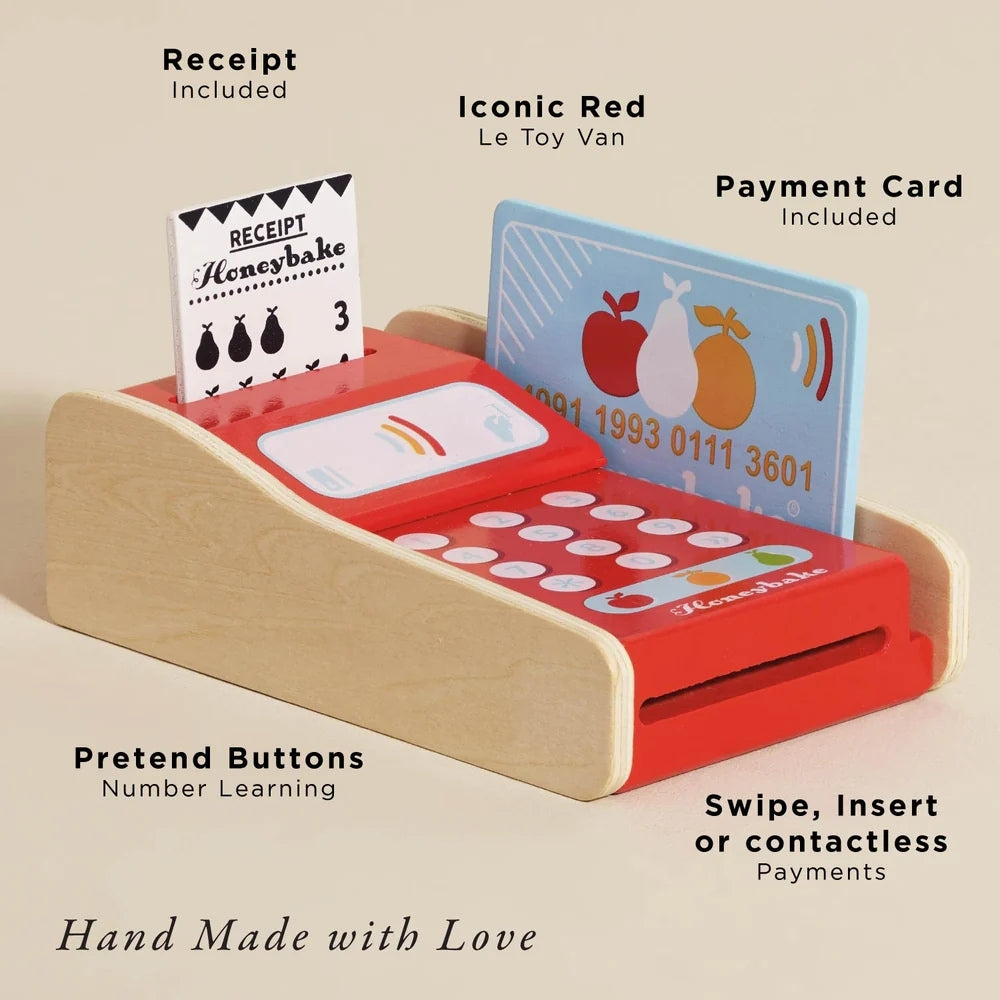 Le Toy Van – Wooden Shop Card Machine
