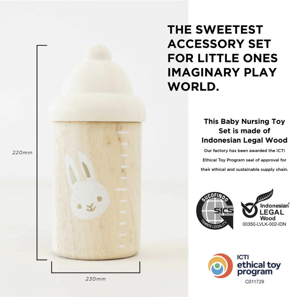 Le Toy Van – Dolls Nursing Kit and Bag – 8pcs